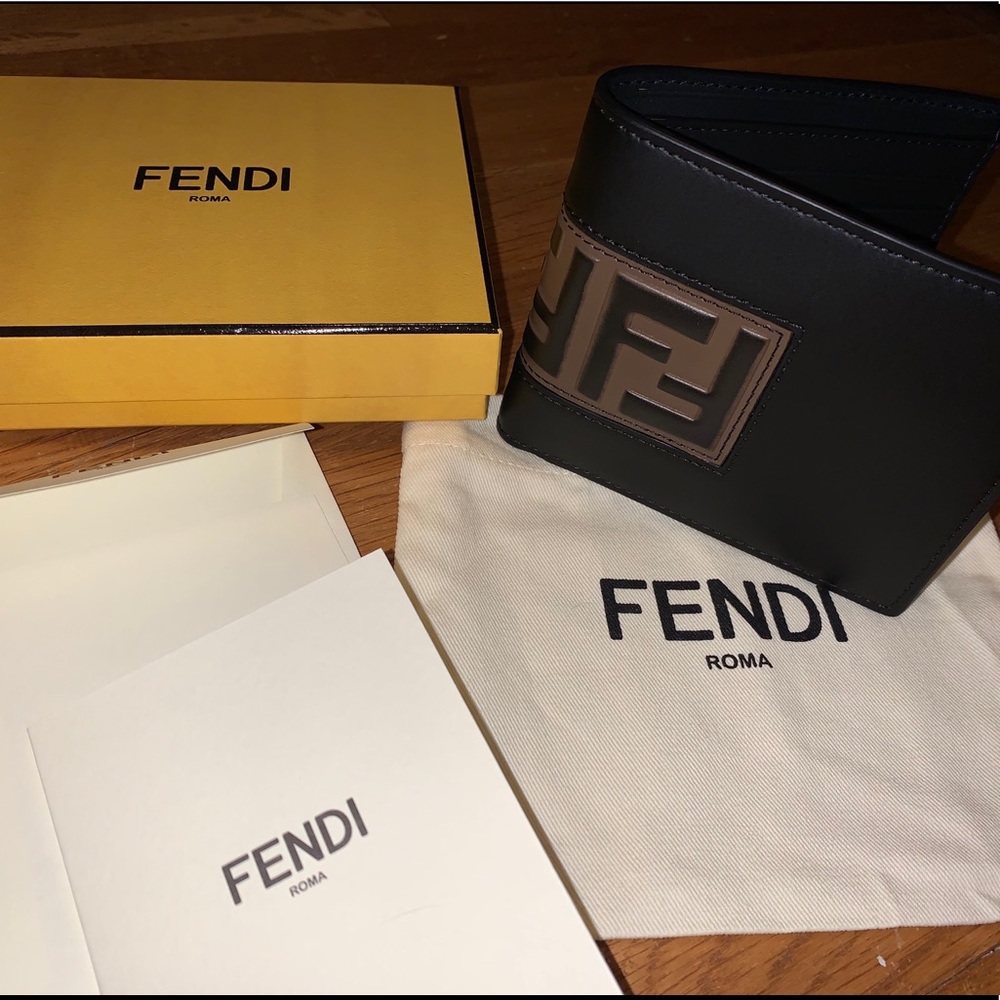 Fendi bi-fold wallet